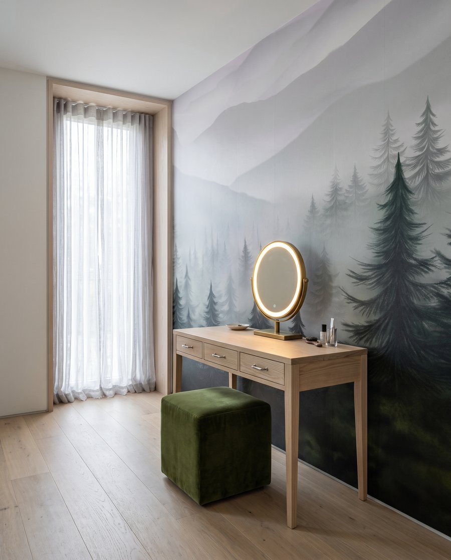 Pini che svaniscono — ambiente 3