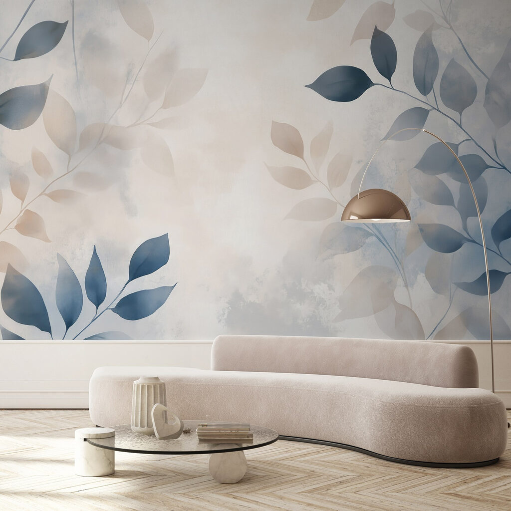 Rami blu nella foschia — ambiente 3