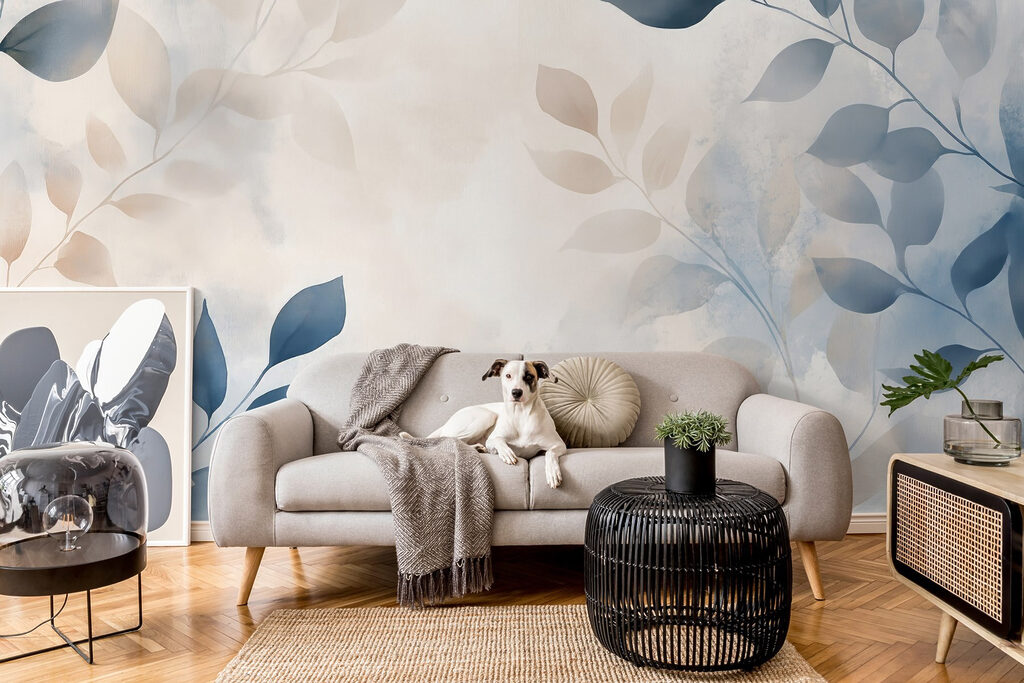 Rami blu nella foschia — ambiente 4