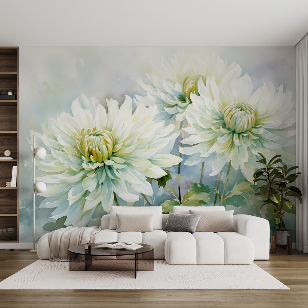 Fiori leggeri in acquerello — ambiente 1