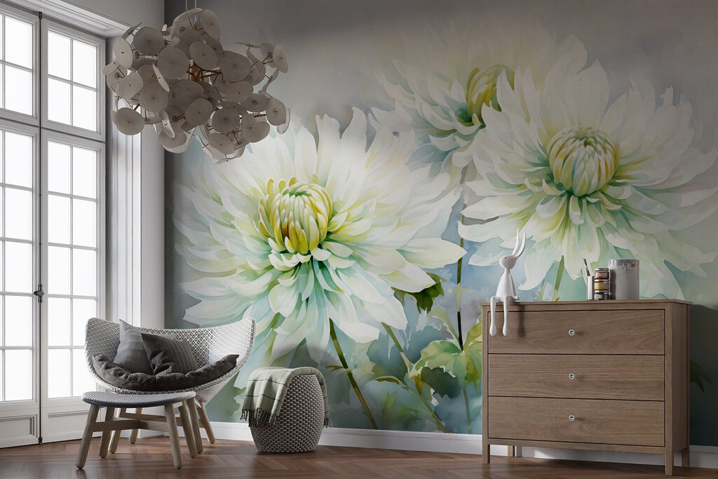 Fiori leggeri in acquerello — ambiente 2