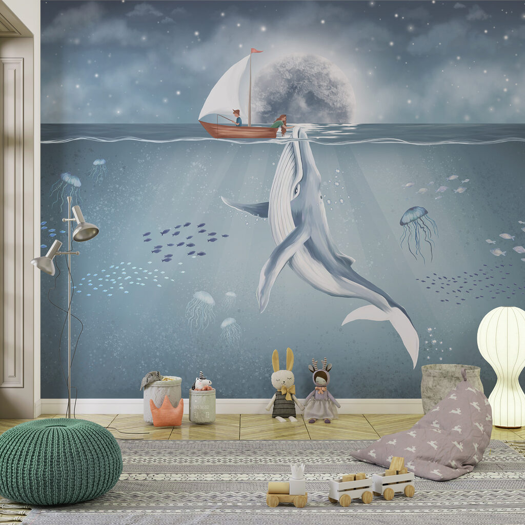 Balena sotto la luna — ambiente 2