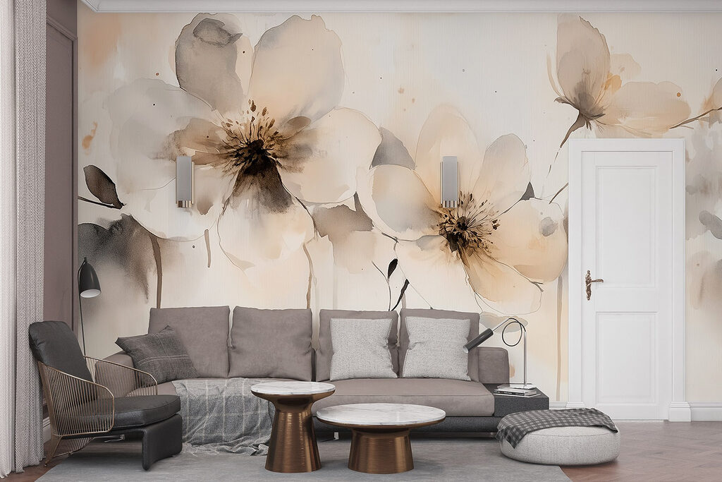 Petali arricciati e ombre — ambiente 3