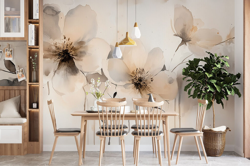 Petali arricciati e ombre — ambiente 4