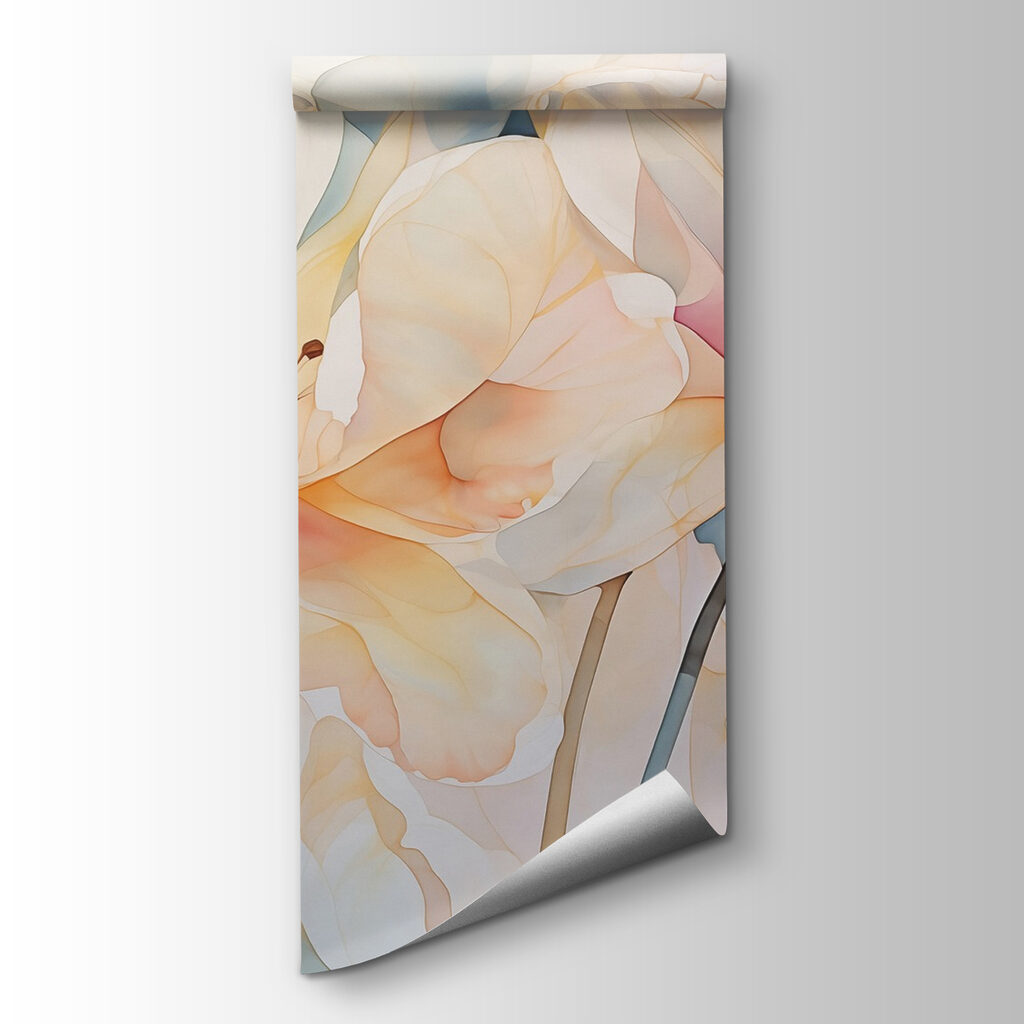 Grandi fiori in pastello — vista del prodotto