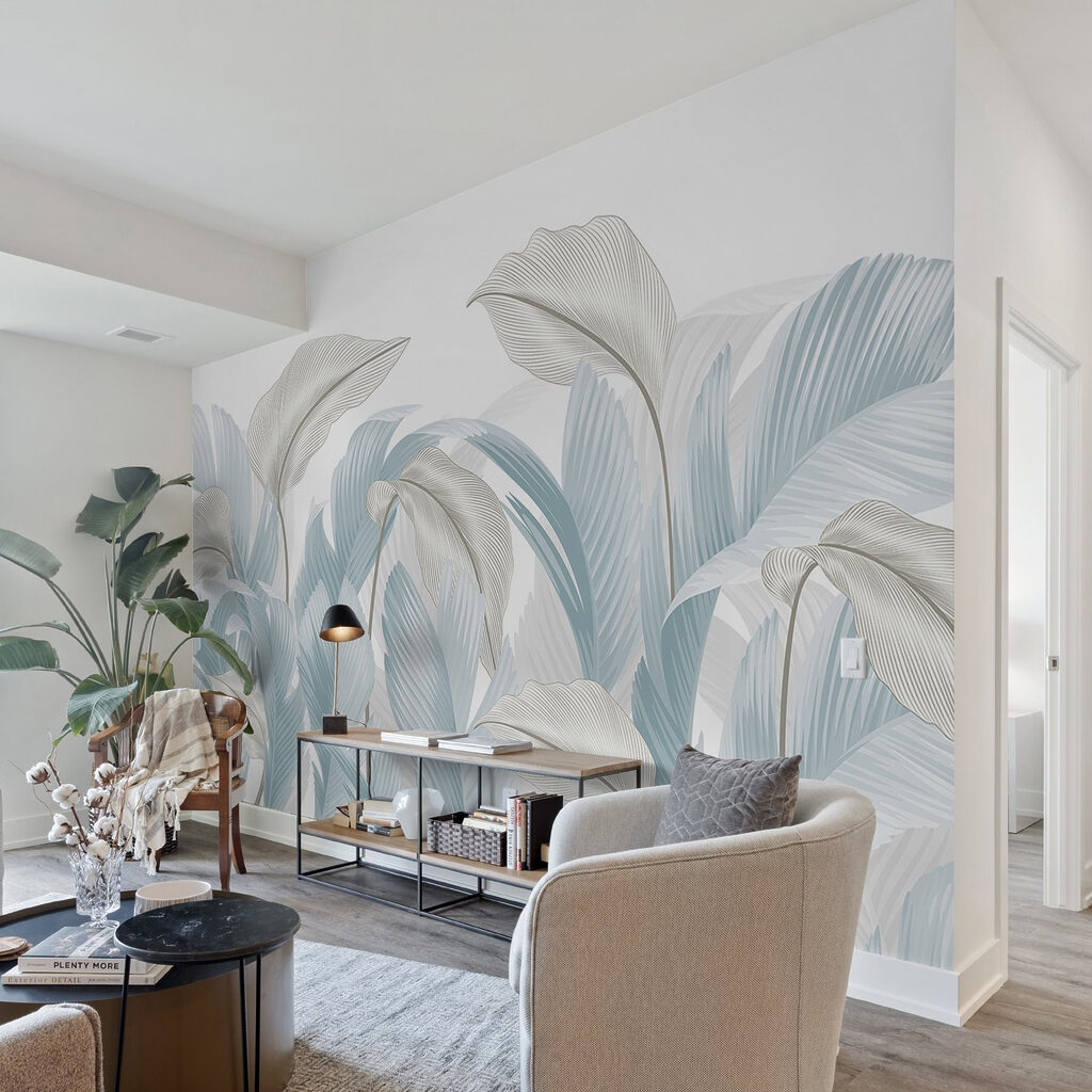 Foglie con nervature fini — ambiente 3