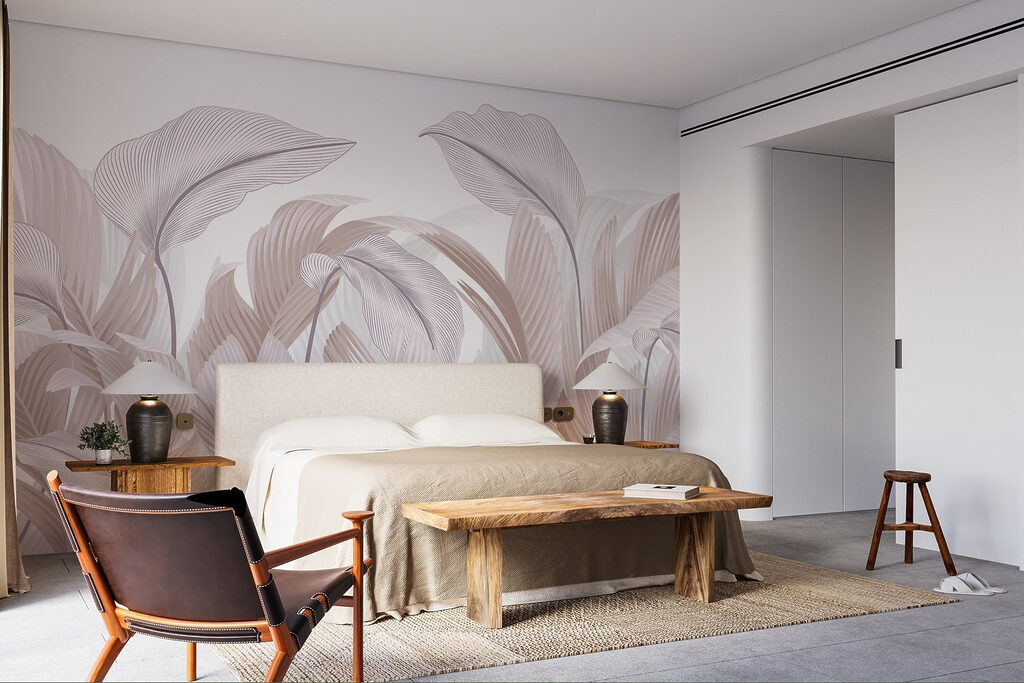 Foglie con nervature fini — ambiente 1