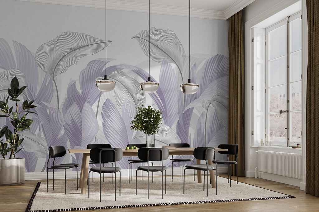 Foglie con nervature fini — ambiente 3