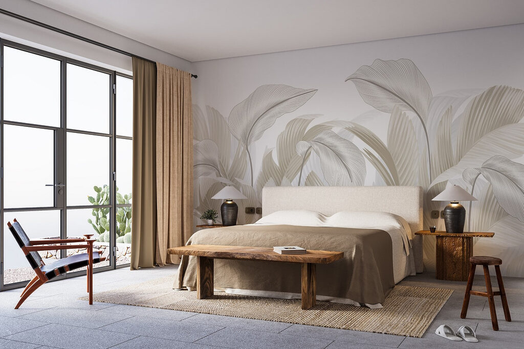 Foglie con nervature fini — ambiente 1