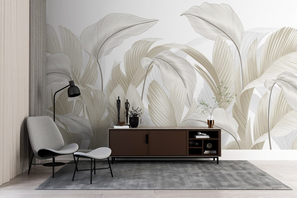 Foglie con nervature fini — ambiente 3