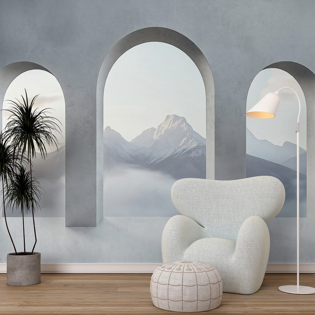 Montagne tra gli archi — ambiente 2