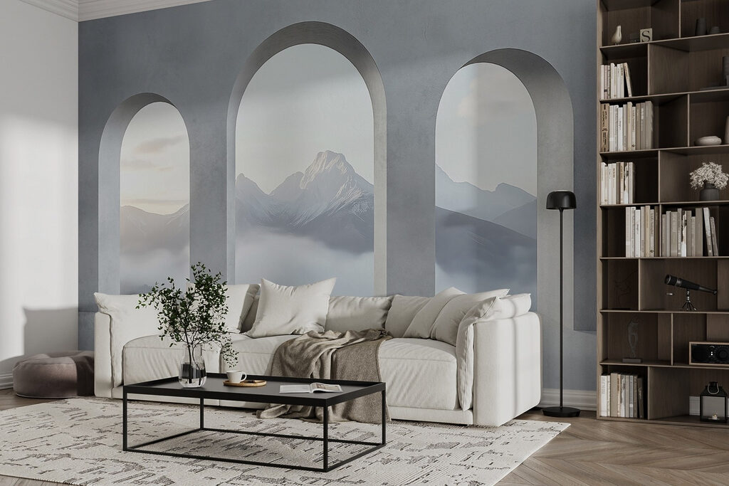 Montagne tra gli archi — ambiente 3