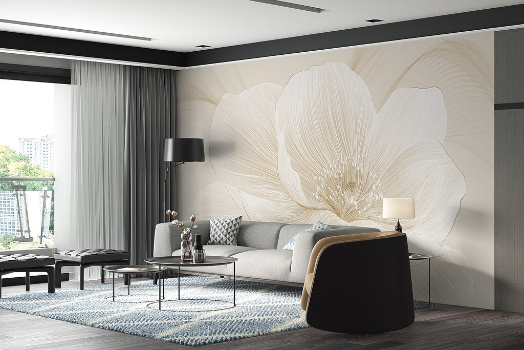 Fiore bianco delicato — ambiente 3