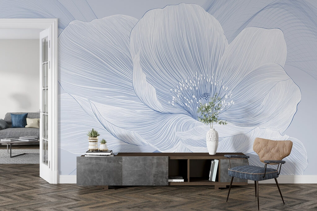 Fiore bianco delicato — ambiente 3