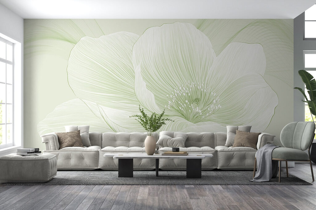Fiore bianco delicato — ambiente 1