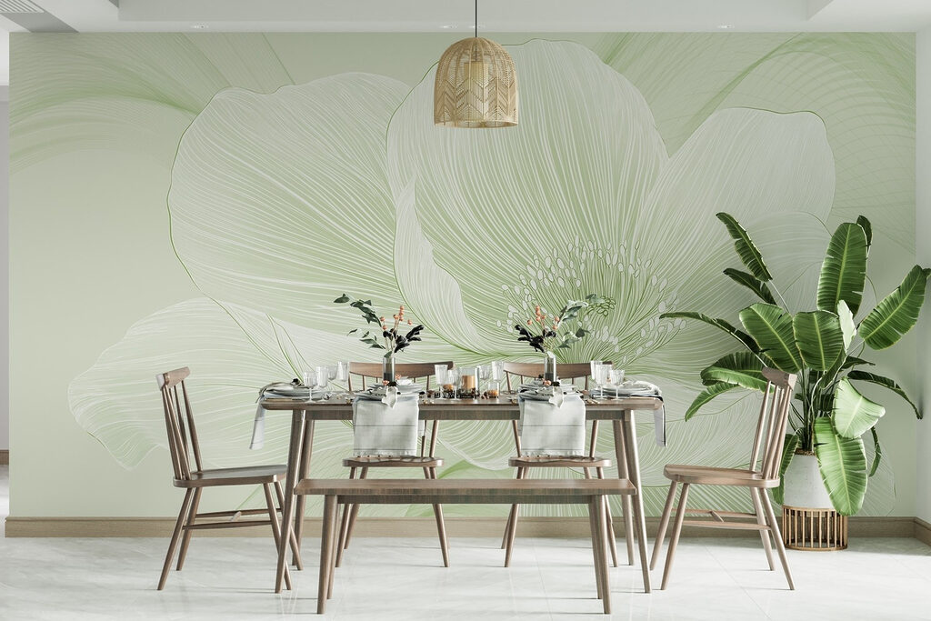 Fiore bianco delicato — ambiente 3