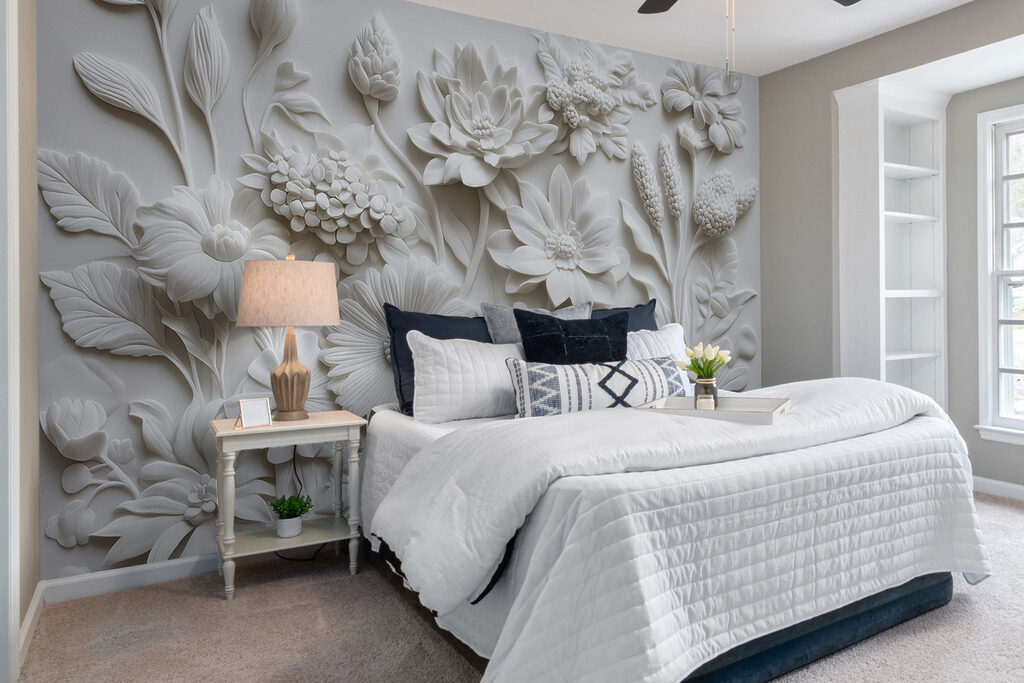 Fiori bianchi fitti — ambiente 1