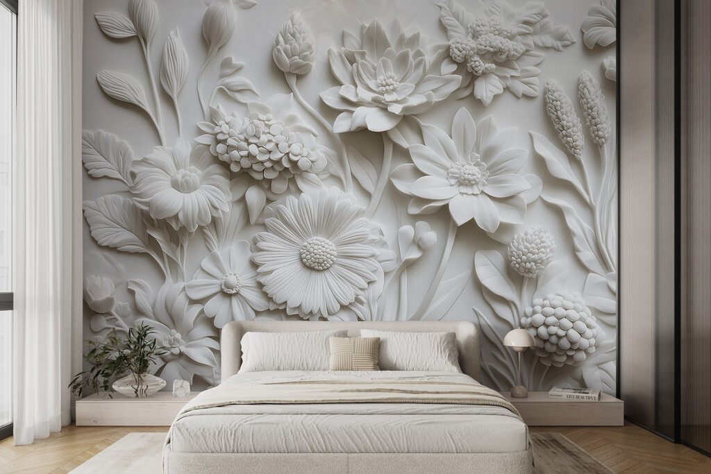 Fiori bianchi fitti — ambiente 2