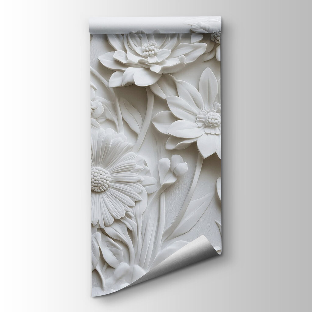 Fiori bianchi fitti — vista del prodotto
