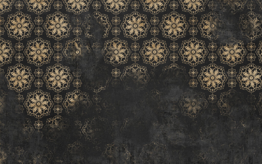 Rosoni floreali — design completo