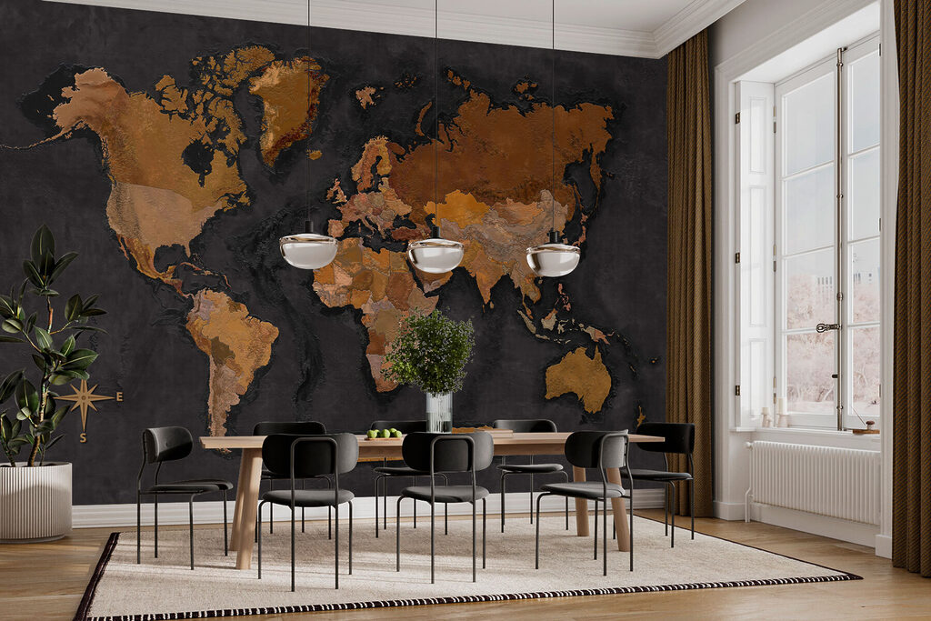 Mappa del mondo ramata — ambiente 4