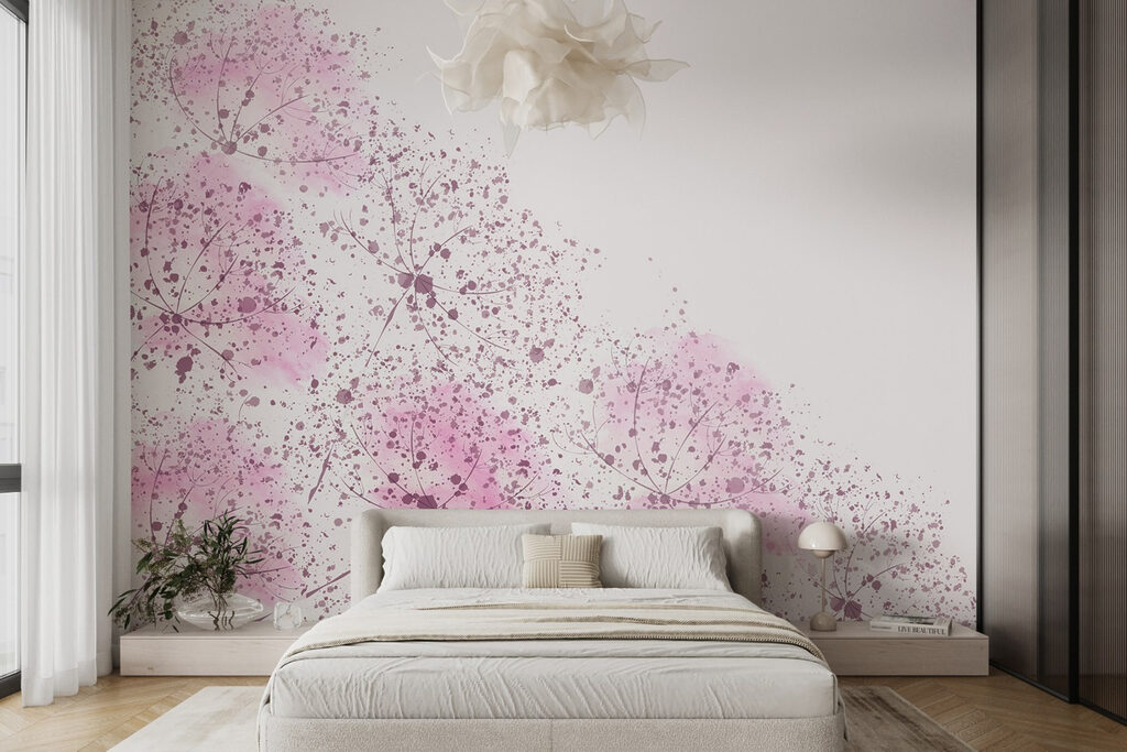 Piumino rosa brillante — ambiente 1