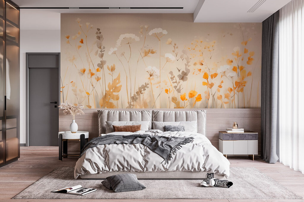 Prato di fiori dorati — ambiente 1