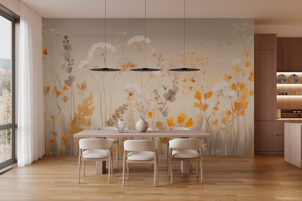 Prato di fiori dorati — ambiente 2