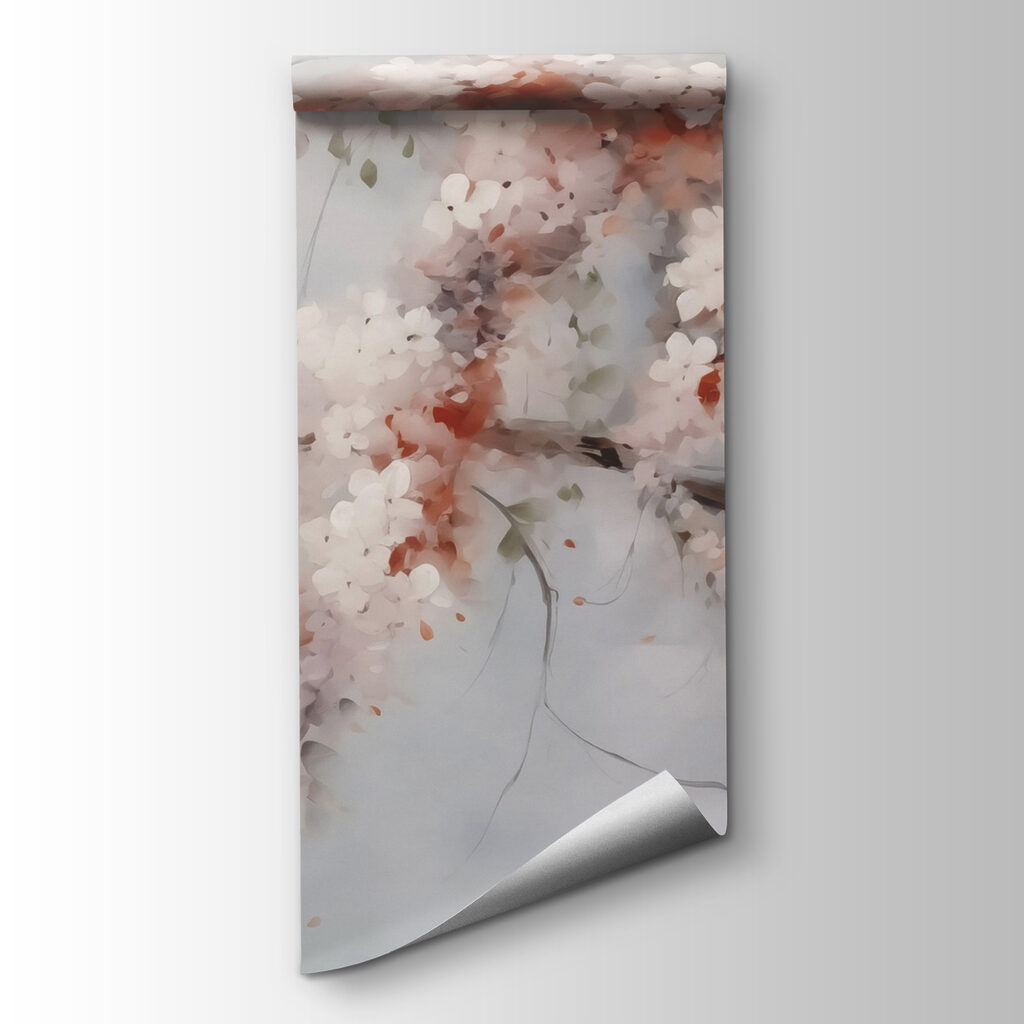 Rami con fiori rosa — vista del prodotto