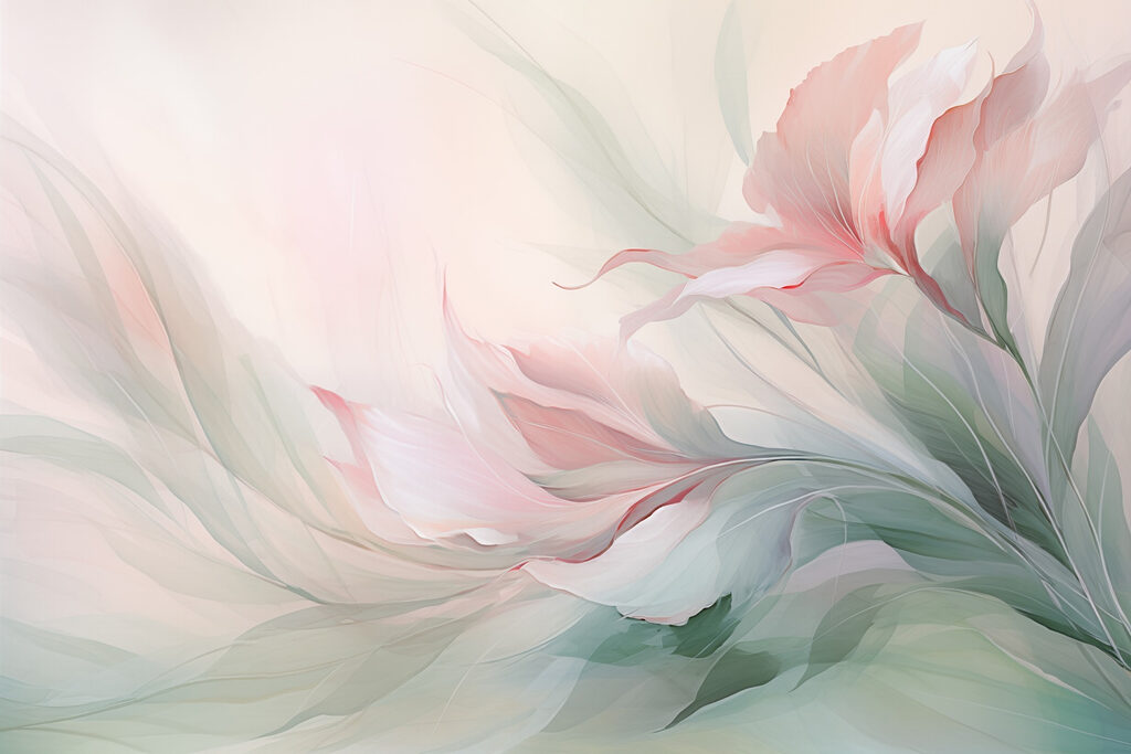 Petali che scorrono — design completo