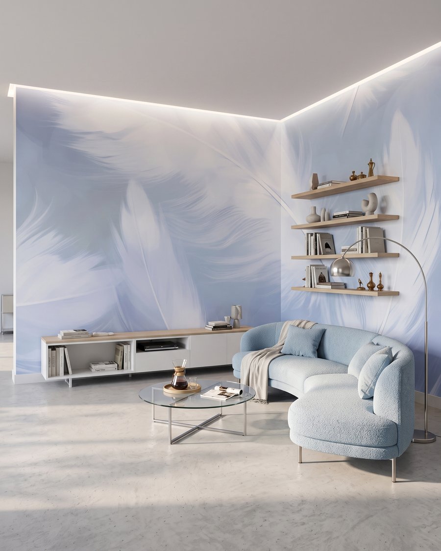 Piume leggere in volo — ambiente 1