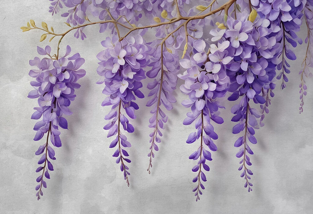 Grappoli di fiori appesi — design completo