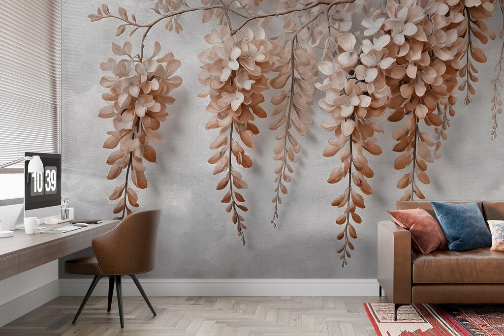 Grappoli di fiori appesi — ambiente 3