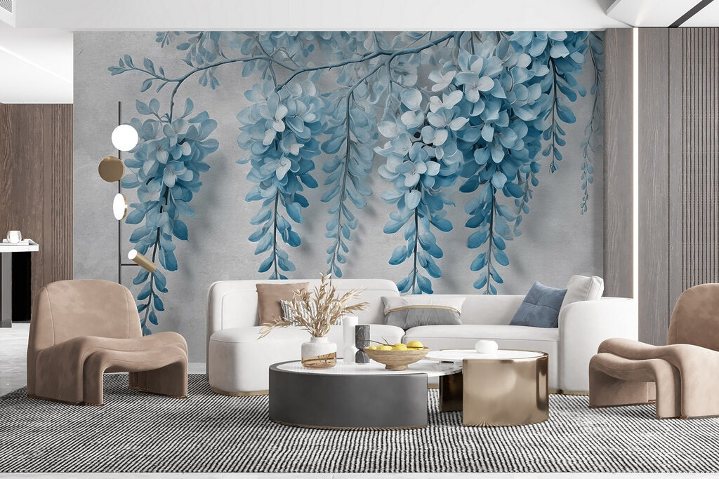Grappoli di fiori appesi — ambiente 2