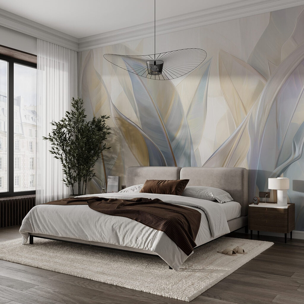 Foglie trasparenti sovrapposte — ambiente 2