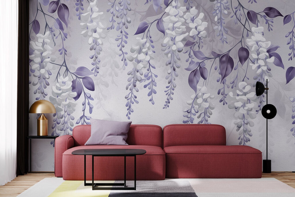 Grappoli bianchi appesi — ambiente 3