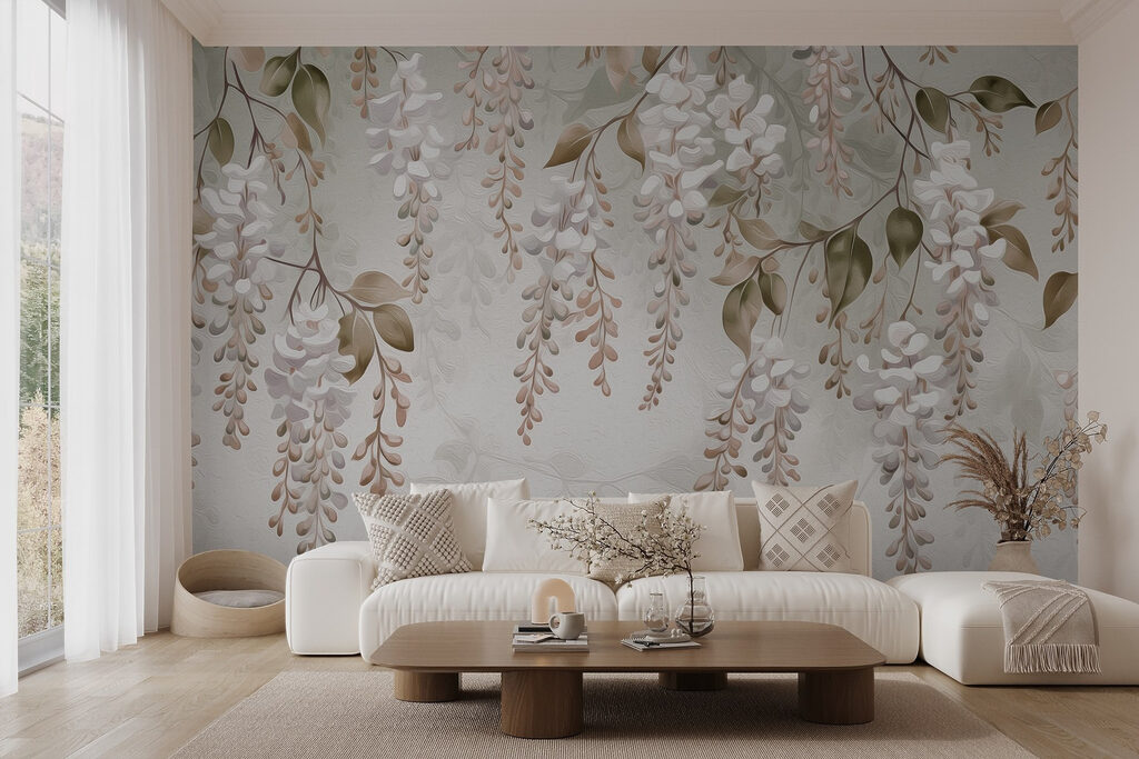 Grappoli bianchi appesi — ambiente 2