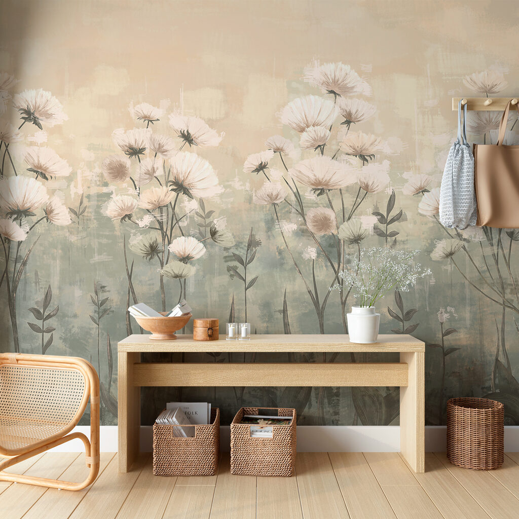 Fiori bianchi nella foschia — ambiente 4