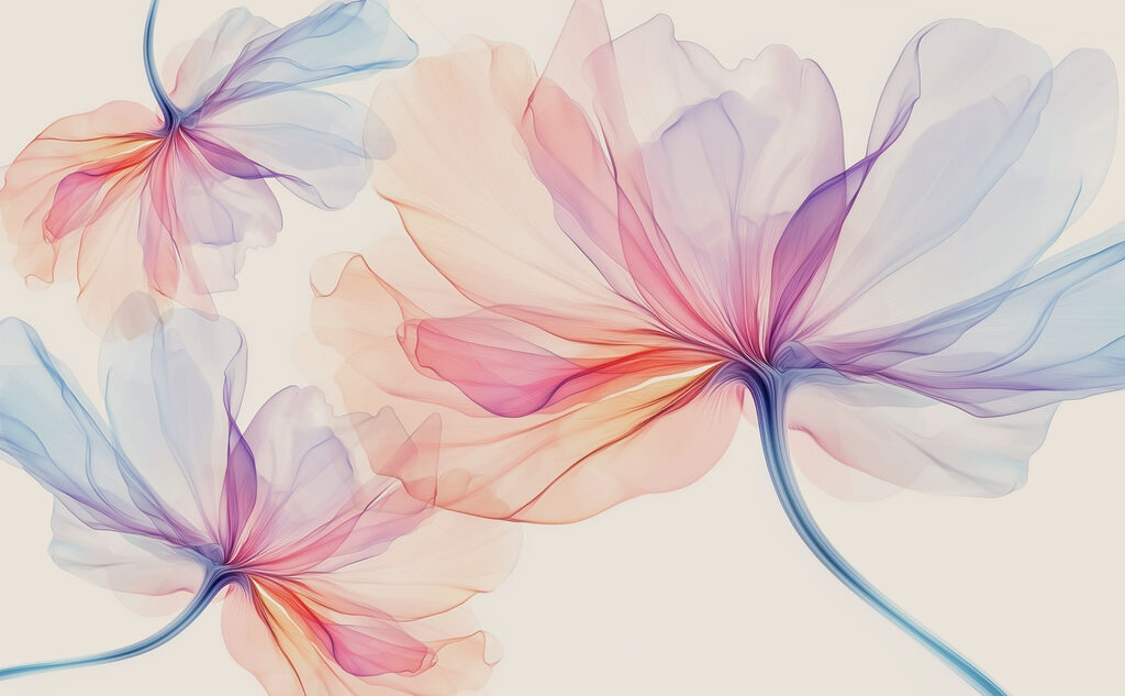 Fiori arcobaleno — design completo