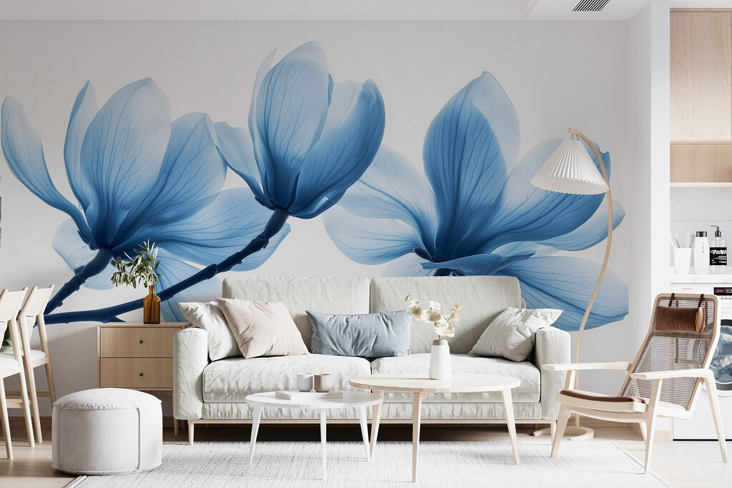 Magnolie blu sui rami — ambiente 2