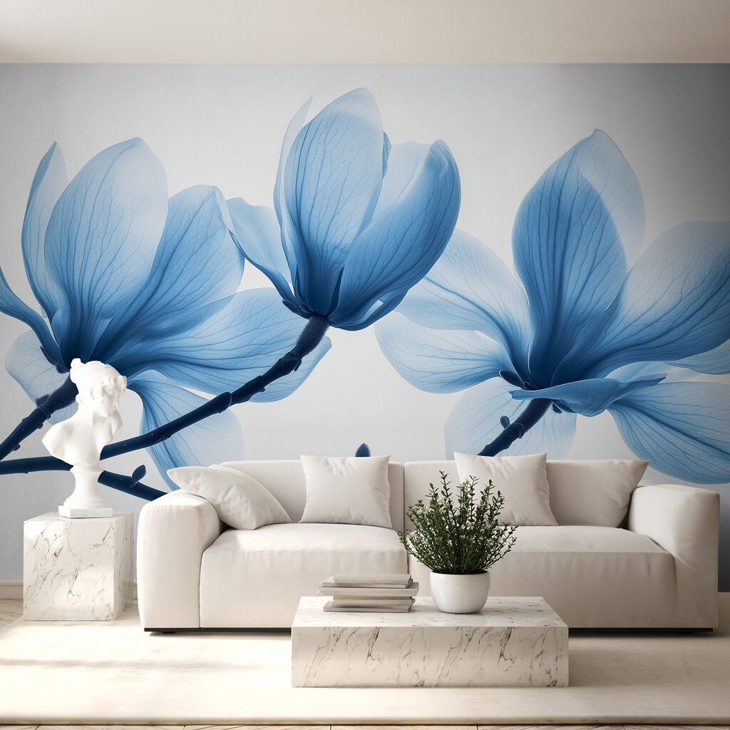 Magnolie blu sui rami — ambiente 4