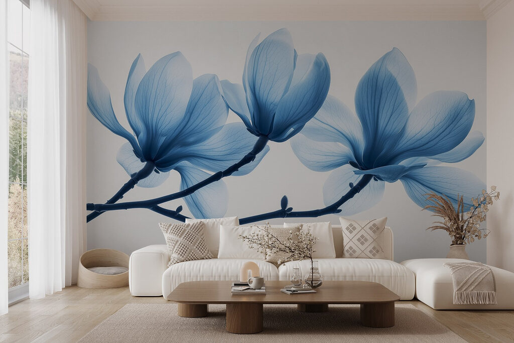 Magnolie blu sui rami — ambiente 5