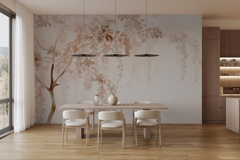 Rami cadenti in fiore — ambiente 1