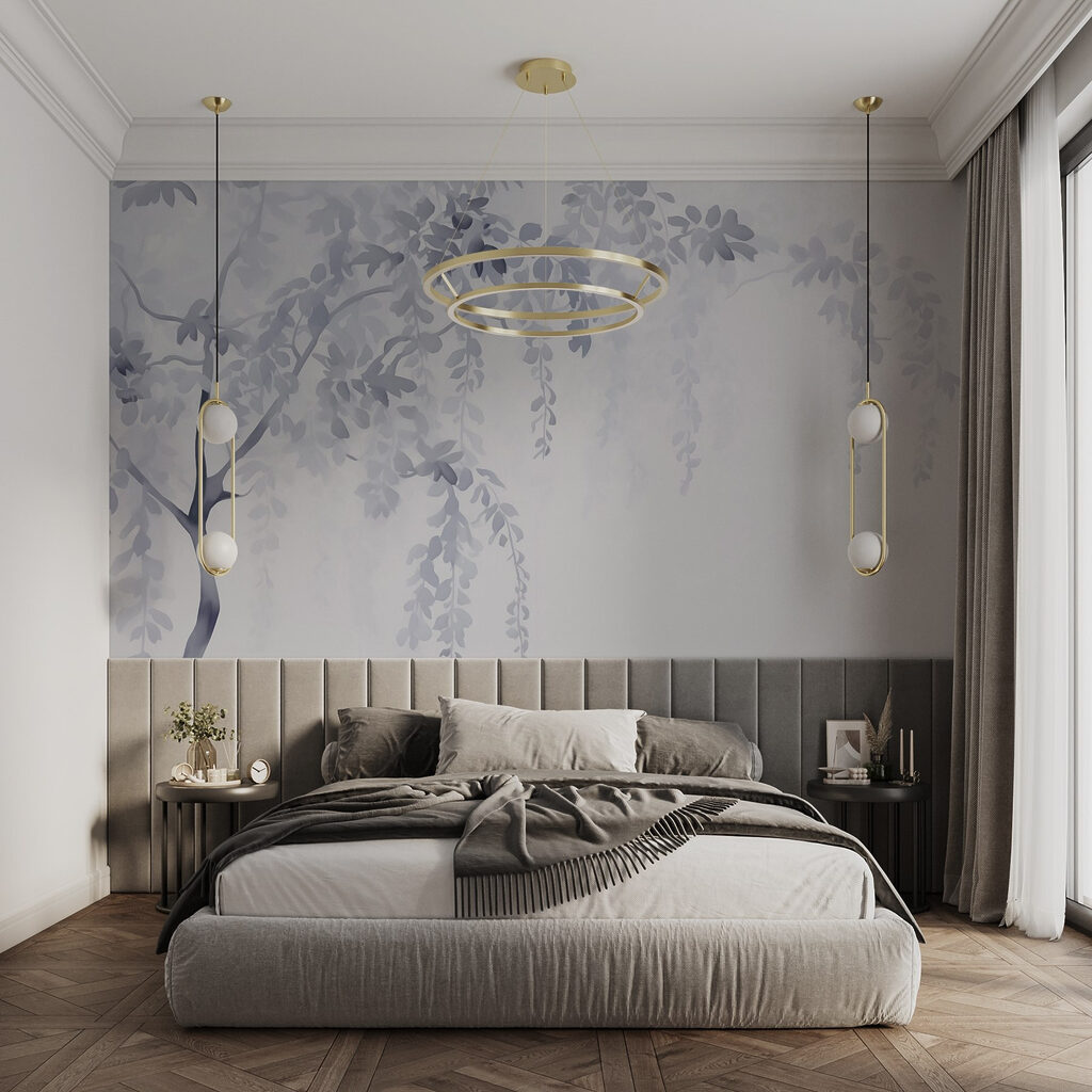 Rami cadenti in fiore — ambiente 1