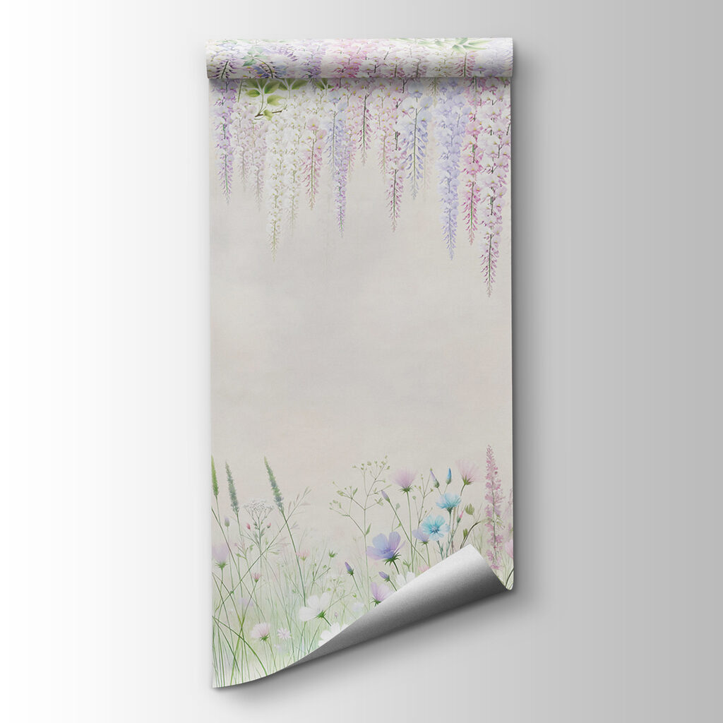 Fiori sopra un prato — vista del prodotto