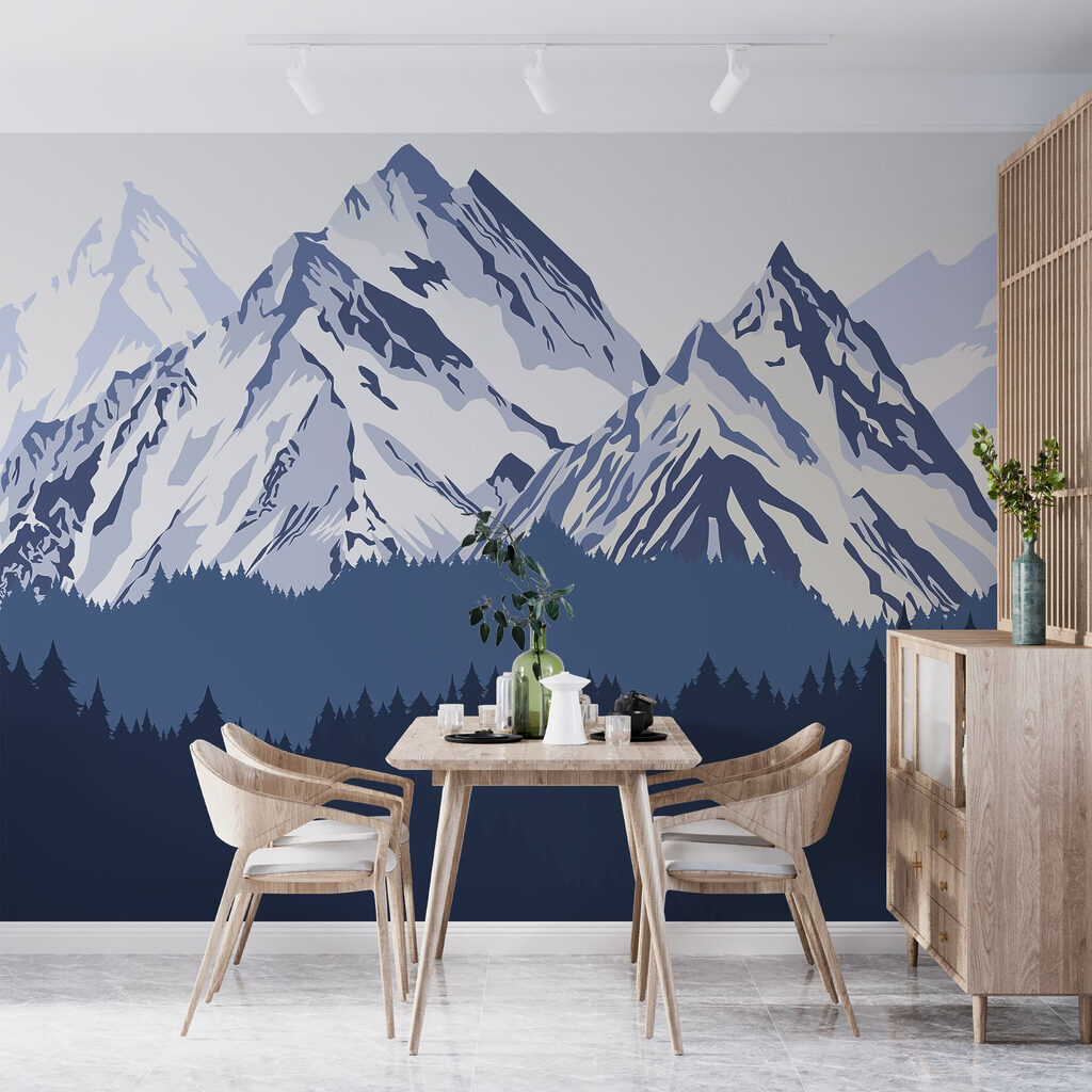 Vette innevate sui pini — ambiente 2