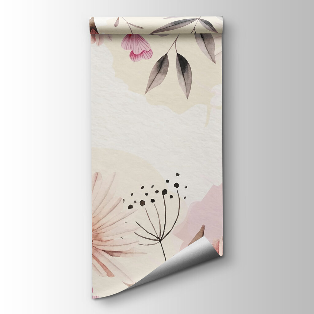 Fiori in cornice rosa — vista del prodotto