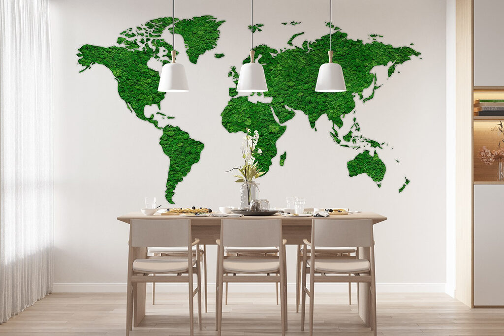 Mappa verde oliva — ambiente 1