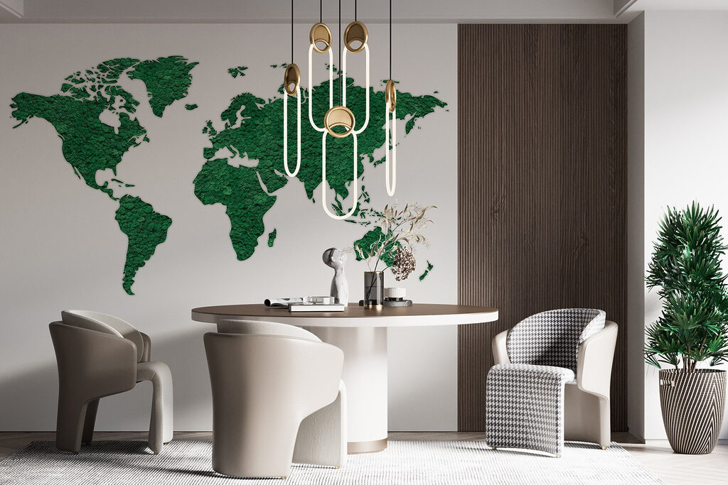 Mappa verde oliva — ambiente 1