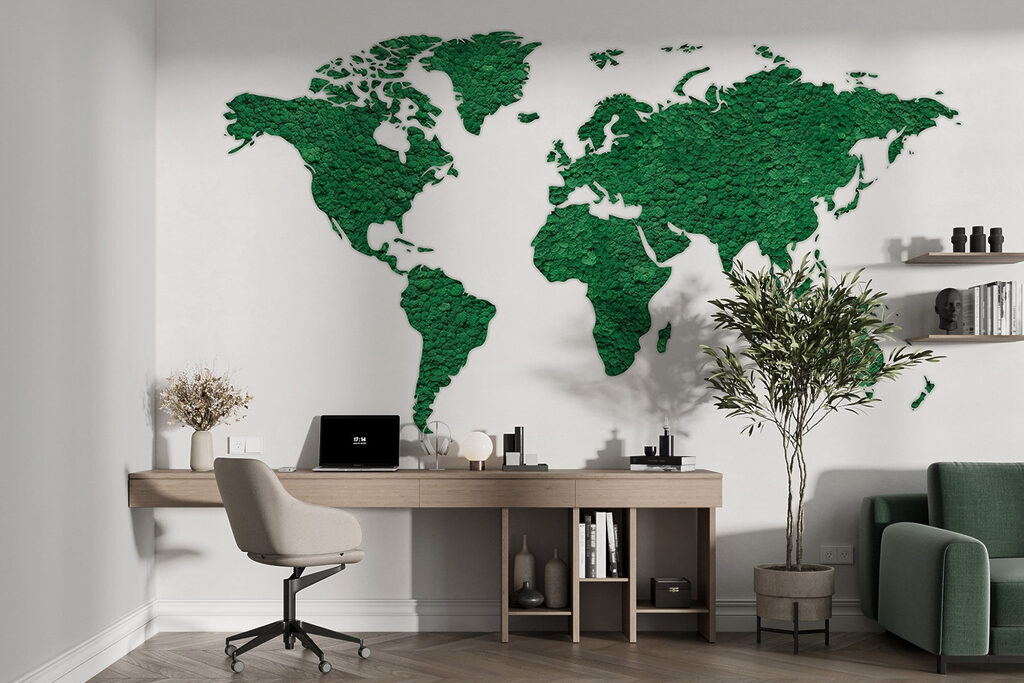Mappa verde oliva — ambiente 4